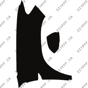 Fenders/Mirrors Full, Right 2024-2024 Volkswagen Atlas Peak Edition SE/SEL 24-24 4D SUV PPF