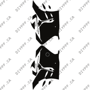 Front Bumper, w/ 2 Sensors 2024-2024 Lexus LC 500 Inspiration Series 24-24 2D Conv PPF