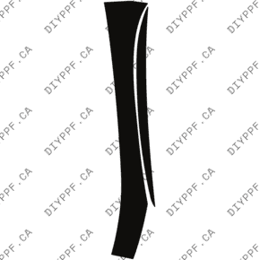 Door, A Pillar Left 2024-2024 Lexus LC 500 Inspiration Series 24-24 2D Cpe PPF