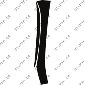 Door, A Pillar Right 2024-2024 Lexus LC 500 Inspiration Series 24-24 2D Cpe PPF