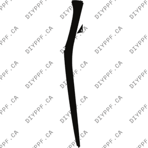 Door, Full Pillar Right 2024-2024 Lexus LC 500 Inspiration Series 24-24 2D Cpe PPF