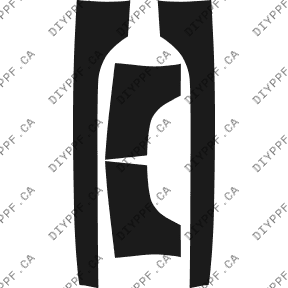 Cab Rockers 2000-2004 Chevrolet Corvette 04-00 2D Cpe PPF