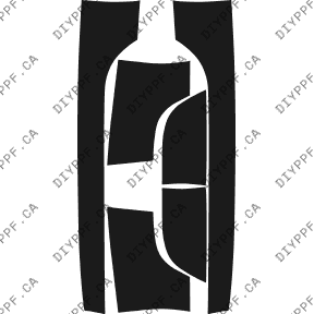 Rockers & Cab 2000-2004 Chevrolet Corvette 04-00 2D Cpe PPF