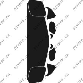 Hood/Fender/Mirrors 2000-2004 Chevrolet Corvette 04-00 2D Hardtop PPF