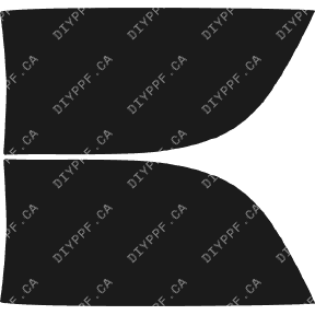 Rear Rockers 2000-2004 Chevrolet Corvette 04-00 2D Hardtop PPF