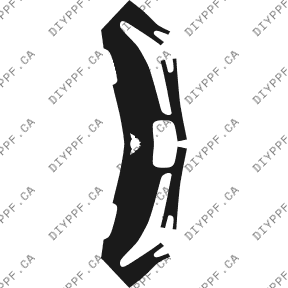 Bumper 2000-2004 Chevrolet Corvette 04-00 2D Hardtop PPF
