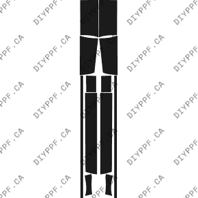 Rockers & Cab 2002-2005 Chevrolet S-10 05-02 P/U Short PPF