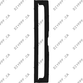 Grille, Top 2002-2005 Chevrolet S-10 05-02 P/U Short PPF