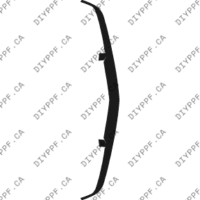 Grille, Bottom 2002-2005 Chevrolet Blazer 05-02 2D SUV PPF
