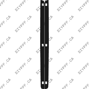 Bed Rails, Side 2002-2002 Chevrolet Silverado HD 02-02 Crew P/U Long PPF