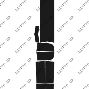 Chevrolet Silverado Base (2002–2002) Rockers and Cab Paint Protection Film (PPF) Kit – Pickup Short Bed