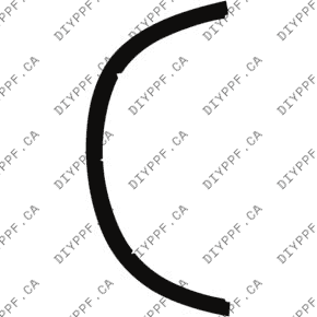 Wheel, Flare Front, Full Left 2024-2025 BMW X5 M60i 25-24 4D SUV PPF