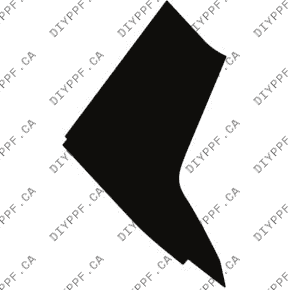 Fender, Left, Wrapped 2024-2024 Hyundai Santa Fe Limited 24-24 4D SUV PPF