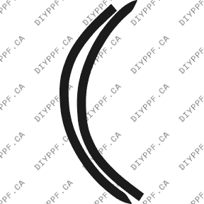 Wheel Lip Rear, L&R 2002-2005 Chevrolet Venture 05-02 MV/SWB PPF