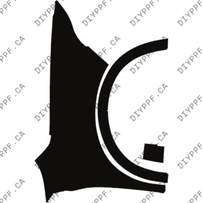 Fender, Right Full 2024-2024 Alfa Romeo Tonale Ti 24-24 4D SUV PPF