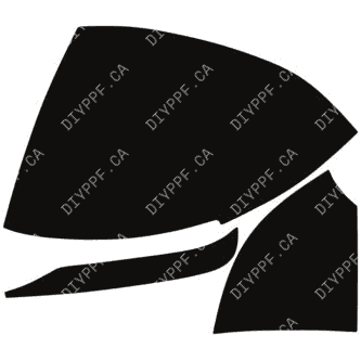 Mirror, Left 2024-2024 Alfa Romeo Tonale Ti 24-24 4D SUV PPF