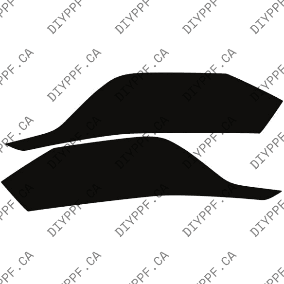 Headlamps 2022-2024 Volkswagen Tiguan S/SE 24-22 4D SUV PPF