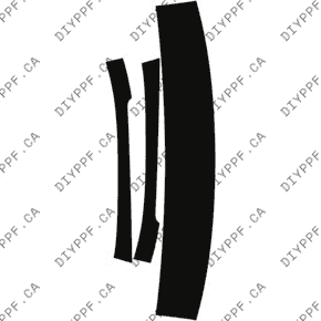 Roof & A Pillar 2022-2024 Volkswagen Tiguan S/SE 24-22 4D SUV PPF