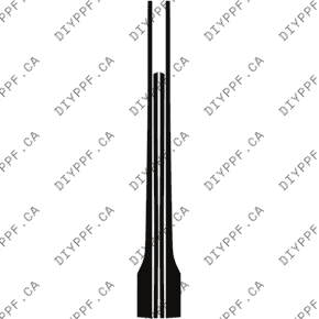 Door Panels, L&R 2022-2024 Volkswagen Tiguan S/SE 24-22 4D SUV PPF