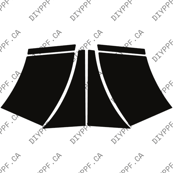 Splash 2022-2024 Volkswagen Tiguan S/SE 24-22 4D SUV PPF