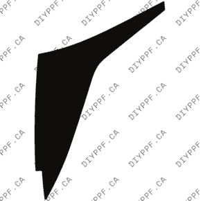 Fender, Left, Wrapped 2022-2024 Volkswagen Tiguan S/SE 24-22 4D SUV PPF