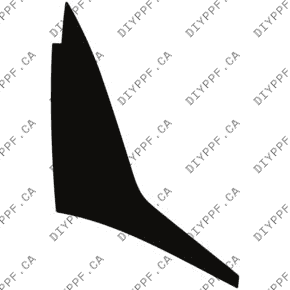 Fender, Right, Wrapped 2022-2024 Volkswagen Tiguan S/SE 24-22 4D SUV PPF