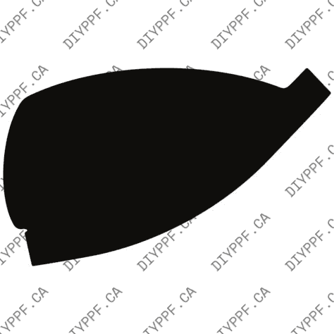 Mirror, Left 2022-2024 Volkswagen Tiguan S/SE 24-22 4D SUV PPF