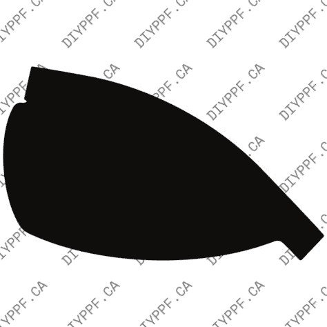 Mirror, Right 2022-2024 Volkswagen Tiguan S/SE 24-22 4D SUV PPF