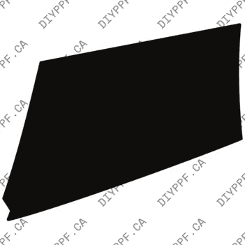 Fender, Left, Wrapped 2023-2024 KIA Niro Hybrid EX 24-23 4D SUV PPF