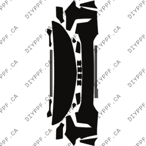 Chevrolet Tahoe LS/LT/RST (2021–2024) A-Pillar Paint Protection Film (PPF) Kit – 4-Door SUV