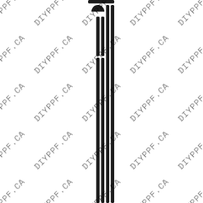 Dodge Dakota Appearance A (2002–2004) A-Pillar Paint Protection Film (PPF) Kit – Pickup