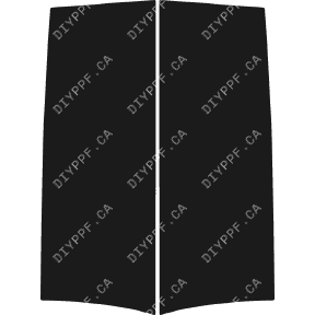 Dodge Dakota Base (2002–2004) Bed Rockers Rear Paint Protection Film (PPF) Kit – Pickup