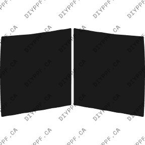 Dodge Dakota Base (2002–2004) Front Rockers Paint Protection Film (PPF) Kit – Pickup