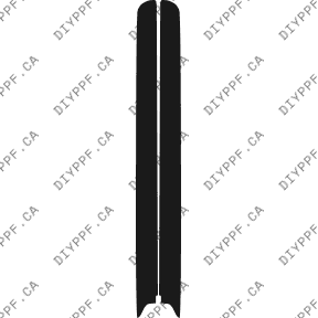 Dodge Dakota Base (2002–2004) Bed Side Paint Protection Film (PPF) Kit – Pickup