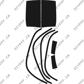 Wheel Lips & Rockers 2002-2003 Dodge Durango 03-02 4D SUV PPF