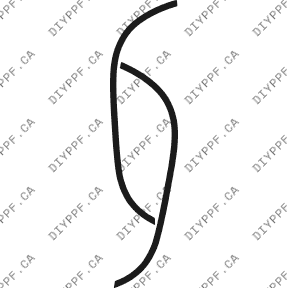 Wheel Lip Front, L&R 2002-2003 Dodge Durango 03-02 4D SUV PPF