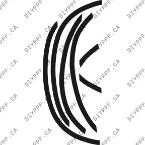 Wheel Lips 2002-2004 Dodge Intrepid 04-02 4D Sdn PPF