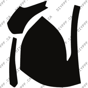 Mirror, Left 2025-2025 Lincoln Aviator Black Label 25-25 4D SUV PPF