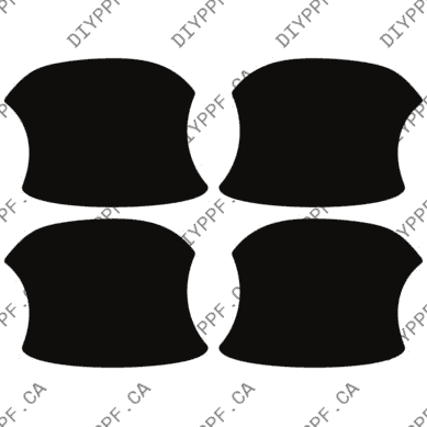 Door Handles 2021-2024 KIA Sorento S/EX/SX/SX-Prestige Hybrid 24-21 4D SUV PPF