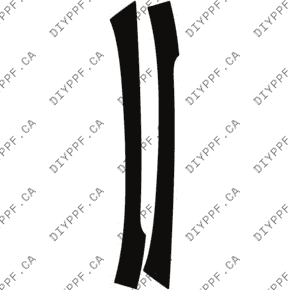 A Pillar 2021-2024 KIA Sorento S/EX/SX/SX-Prestige Hybrid 24-21 4D SUV PPF