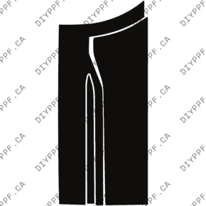 Door, Rear Panel Right 2021-2024 KIA Sorento S/EX/SX/SX-Prestige Hybrid 24-21 4D SUV PPF