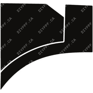 Wheel, Rear Splash Left 2021-2024 KIA Sorento S/EX/SX/SX-Prestige Hybrid 24-21 4D SUV PPF