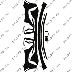 Front Bumper 2024-2024 Lincoln Nautilus Premier/Reserve/Black Label w/ Jet Appearance Package 24-24 4D SUV PPF