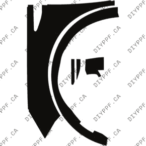 Fender, Left Full 2024-2024 Lincoln Nautilus Premier/Reserve/Black Label w/ Jet Appearance Package 24-24 4D SUV PPF