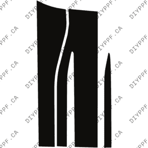 Door, Rear Panel Left 2024-2024 Lincoln Nautilus Premier/Reserve/Black Label w/ Jet Appearance Package 24-24 4D SUV PPF