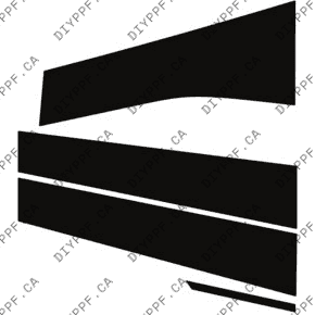 Door, B Pillar Left 2024-2024 Lincoln Nautilus Premier/Reserve/Black Label w/ Jet Appearance Package 24-24 4D SUV PPF