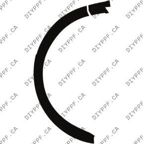 Wheel, Rear Flare, Full Left 2024-2024 Lincoln Nautilus Premier/Reserve/Black Label w/ Jet Appearance Package 24-24 4D SUV PPF