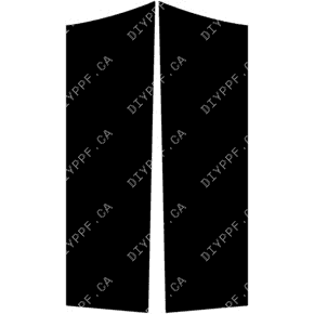 Door Panels Rear, L&R 2024-2024 Mercedes-Benz GLC 300 4MATIC Coupe w/ AMG Line 24-24 4D SUV PPF