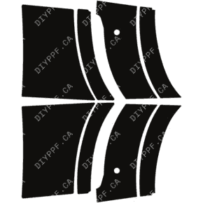 Splash, Sensors 2024-2024 Mercedes-Benz GLC 300 4MATIC Coupe w/ AMG Line 24-24 4D SUV PPF