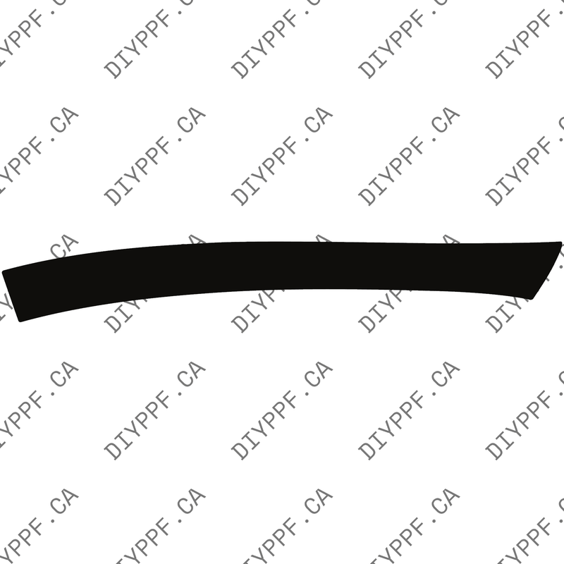 Door, A Pillar Right 2024-2024 Mercedes-Benz GLC 300 4MATIC Coupe w/ AMG Line 24-24 4D SUV PPF